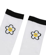 MACKY Golf: Coloring Daisy Knee Socks - 2 Colors