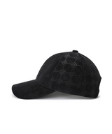 ANEW black suede-look baseball cap