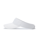 Uni Tee Holder Logo Visor - White