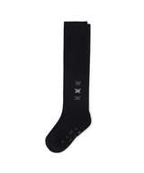 Women's Pocker Knee Socks - Black
