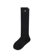 Women's Color Pop Knee Socks - Black