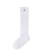 Women's Color Pop Knee Socks - White