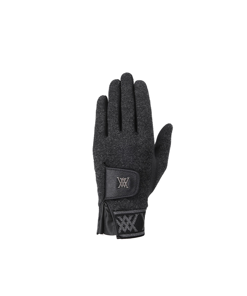 Men's Old Proof Wool Glove (Pair) - Charcoal Grey