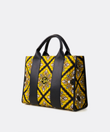 UTAA Midnight Panther Baroque Tote Bag - Yellow