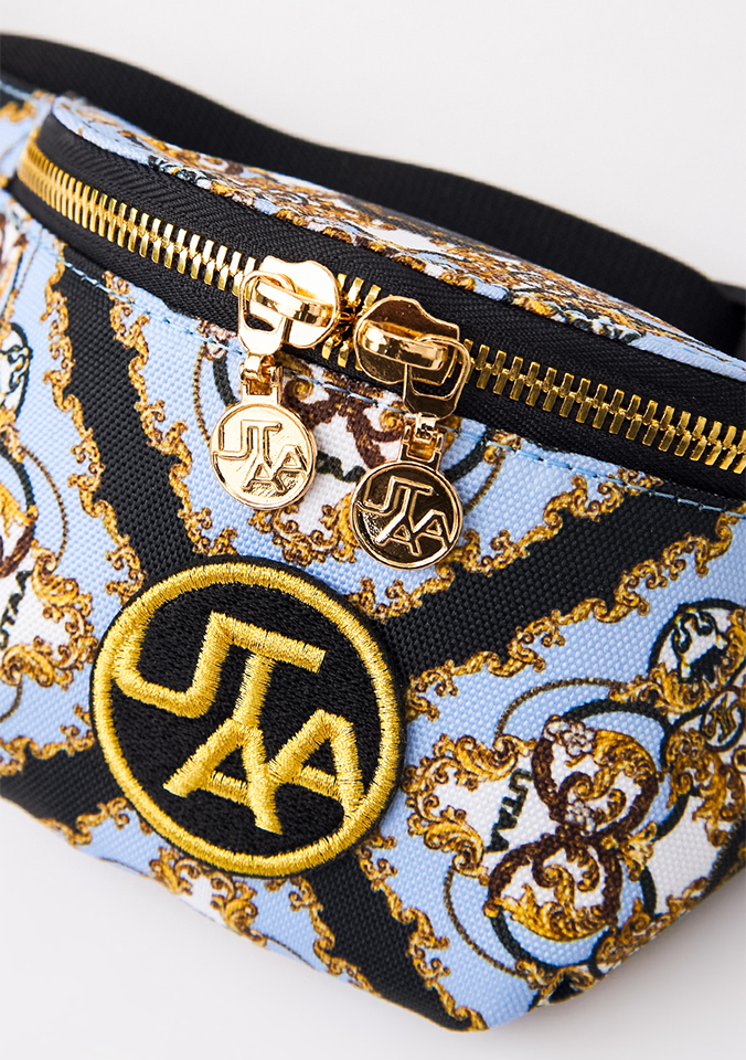 UTAA Midnight Panther Baroque Belt Bag  - Sky Blue