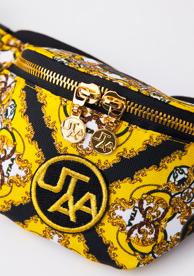 UTAA Midnight Panther Baroque Belt Bag  - Yellow