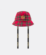 UTAA Women's Scotch Multi Tartan Check Bucket Hat - Pink