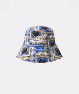 UTAA Women's Color Season Baroque Back Open Bucket Hat - Blue