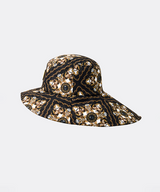 UTAA Women's Midnight Panther Baroque Bucket Hat - Black