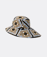 UTAA Women's Midnight Panther Baroque Bucket Hat - Sky Blue