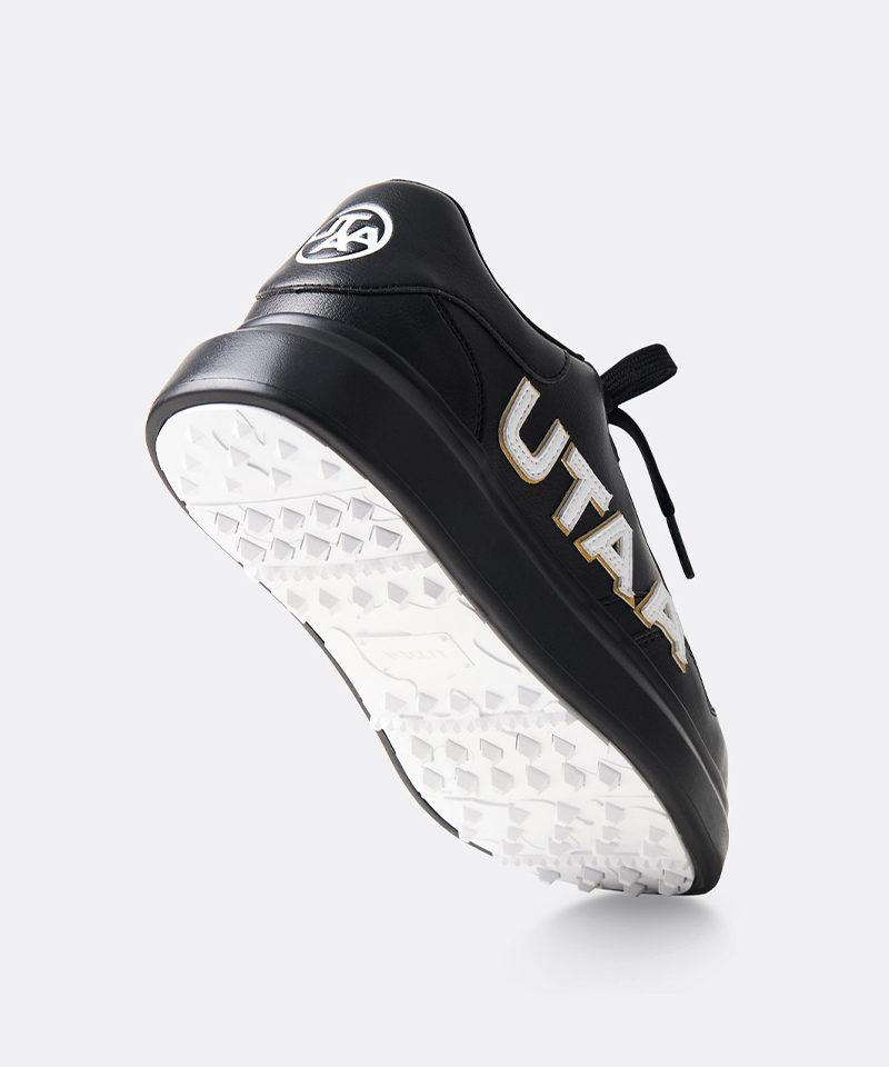 UTAA Women's Gilt Bold Logo Platform Sneakers - Black