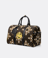 UTAA Midnight Panther Baroque Boston Bag - Black