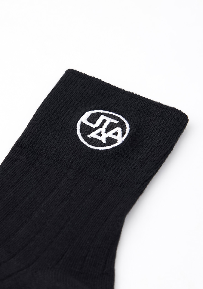 UTAA Women's Champ Symbol Basic Socks - Black
