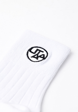 UTAA Women's Champ Symbol Basic Socks - White