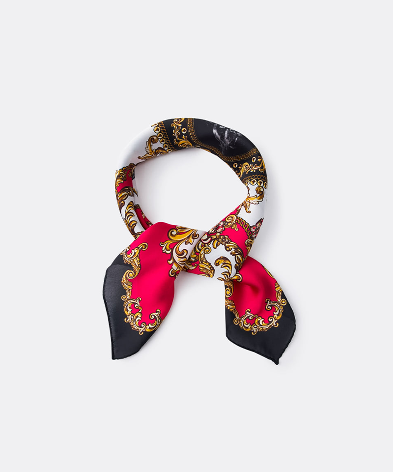 UTAA Midnight Panther Baroque Scarf - Pink