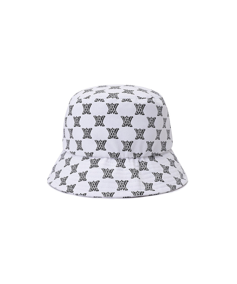 New Monogram Bucket Hat(M)_WH