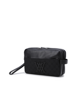 Anew Golf Jacquard Easy Pouch - Black