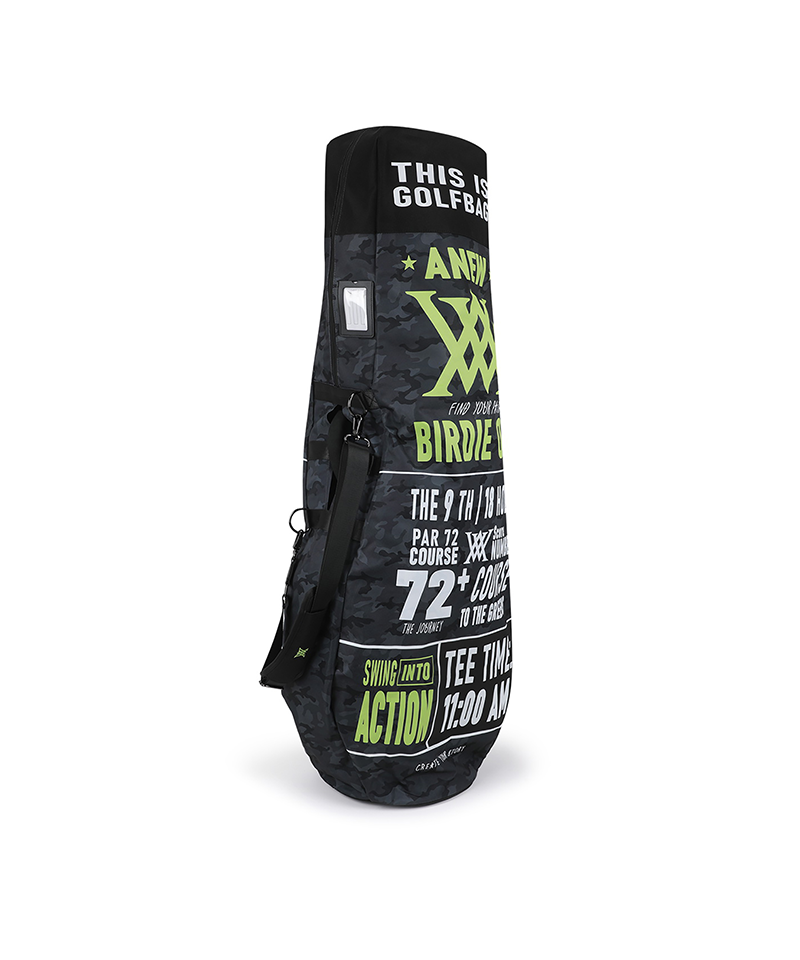 ANEW GOLF Uni Logo Graphic Aircover - Black