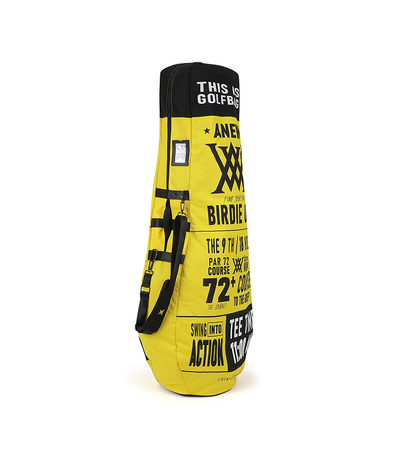 ANEW GOLF Uni Logo Graphic Aircover - Yellow
