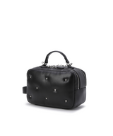 Women's Padded Color Pouch - Black