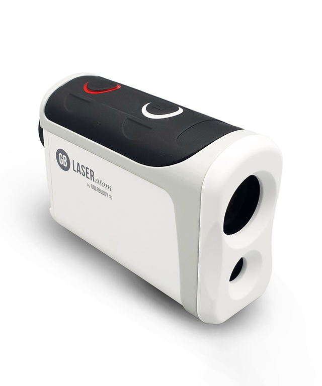 GOLF BUDDY LASER Atom - Black / White / Red – Nevermindall USA GOLF BUDDY LASER Atom - Black / White / Red – Nevermindall USA
