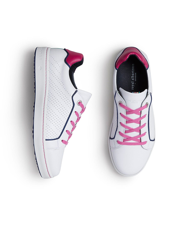 Royal Albartross Women's Hampton - White / Fuchsia