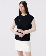 Anell Golf Coolness Mesh Multi Top - Light Beige