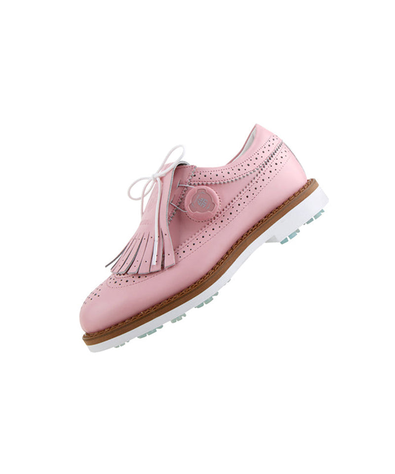 [Special Deal] HENRY STUART Spinner Autolock Classic Golf Shoes - Pink