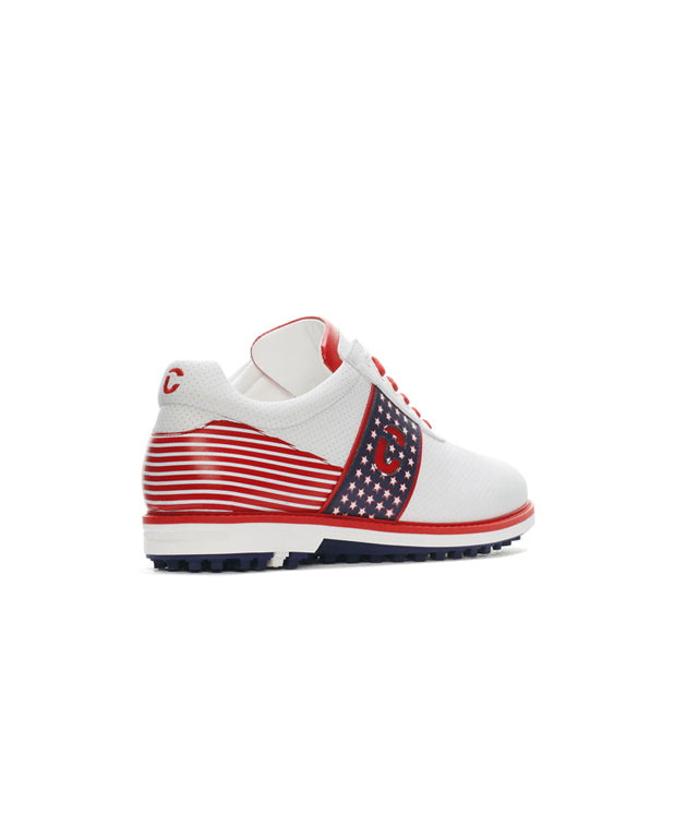MEN'S GOLF SHOES 4TH JULY UNITED - RED/WHITE/BLUE | Nevermindall USA
