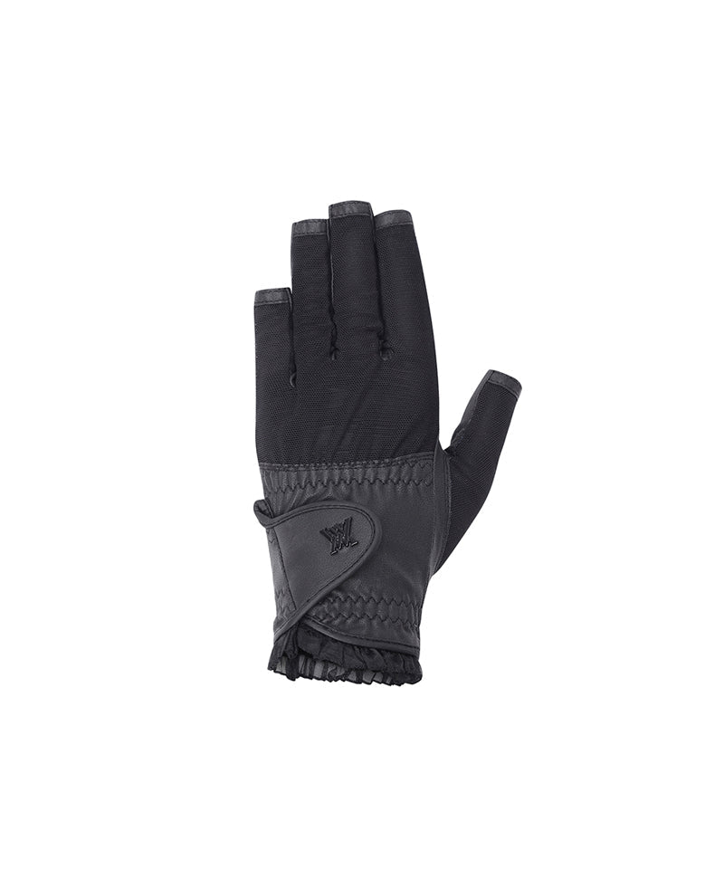 Women's Mesh Lace Glove (PAIR) - Black