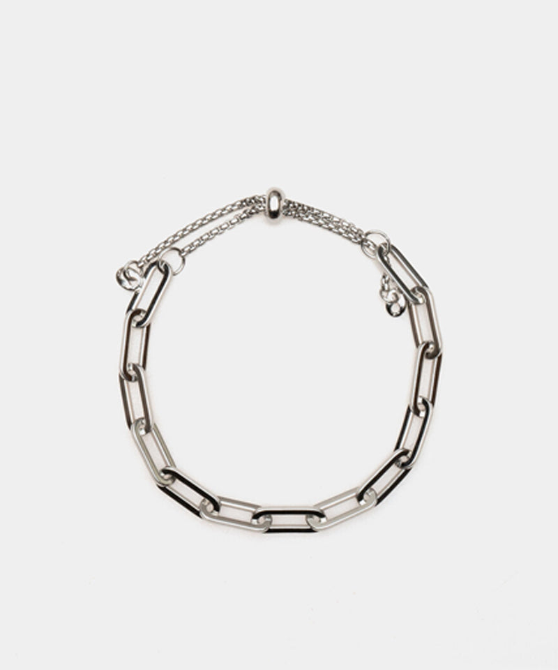 ALL CLASSIC Surgical Square Bracelet - Silver