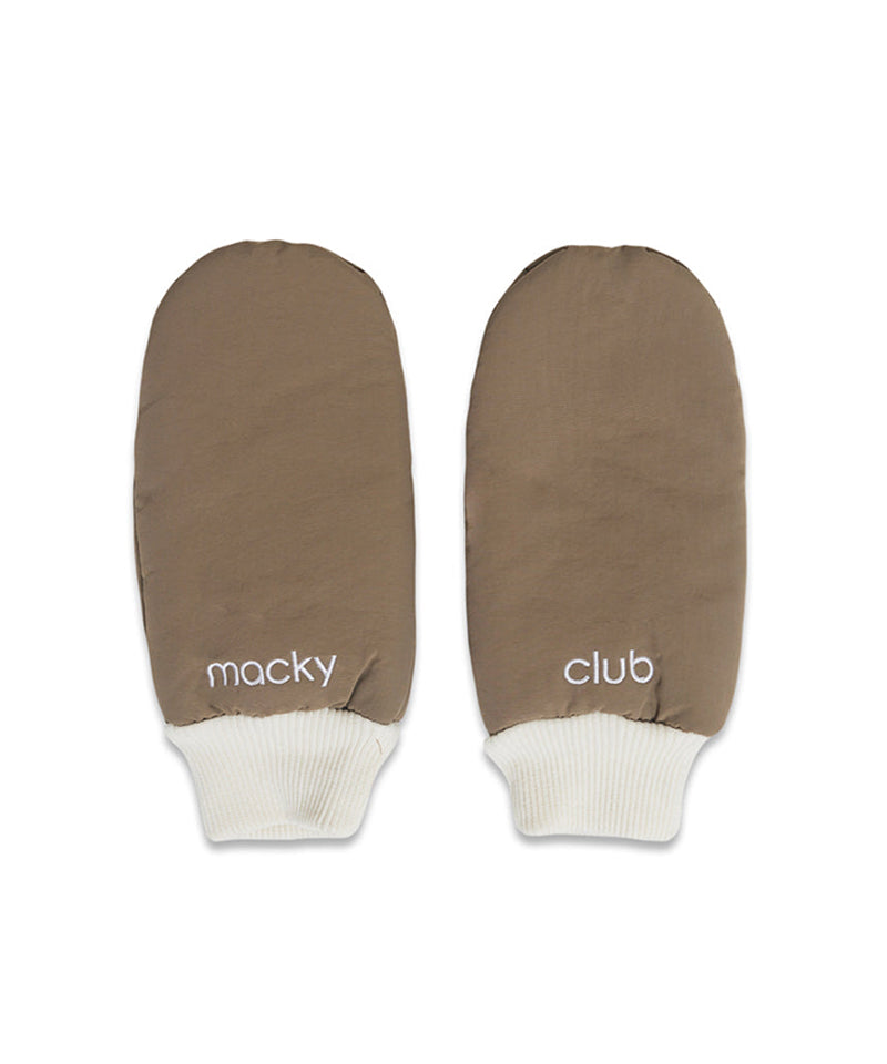 MACKY Golf: Logo Padded Glove - Khaki