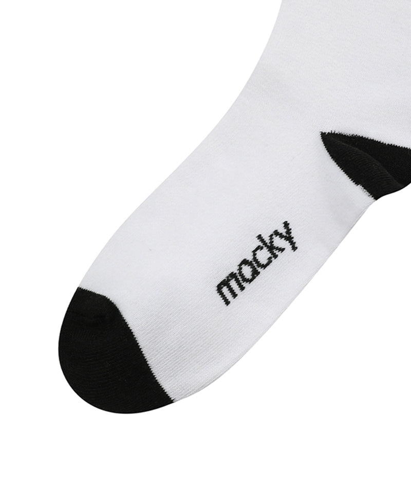 MACKY Golf: Coloring Daisy Knee Socks - 2 Colors