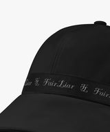 FAIRLIAR Logo Tape Wide Bucket Hat - Black