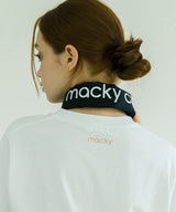 MACKY Golf: Ice Logo Neck Scarf - Black