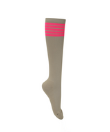 Amazing Cre 3Piece Knee Socks - Melange Beige