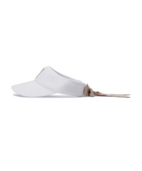 Women's Knit Visor - White