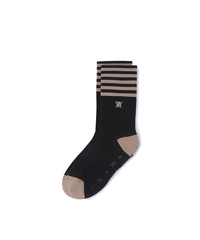 Women's Two Way Socks - Black