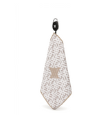 Unisex Logo Pattern Reel Towel - Light Beige