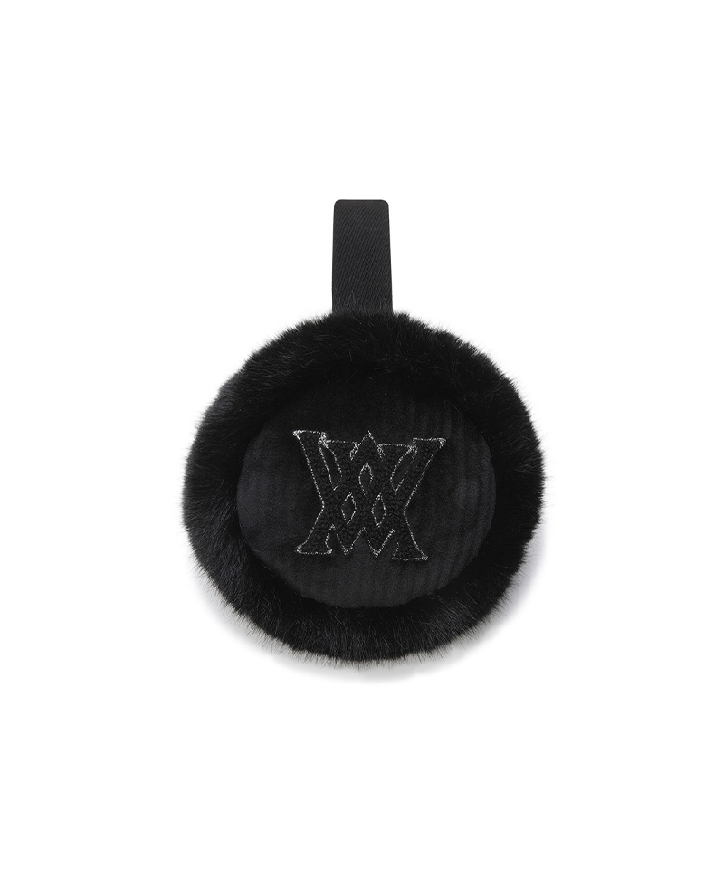 Women's Texture Earmuffs - Black