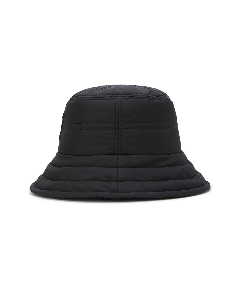 Women's Padded Stitch Hat - Black