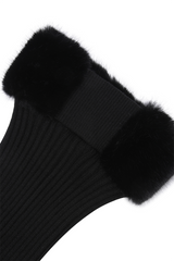 Women's Knit Legwarmer - Black