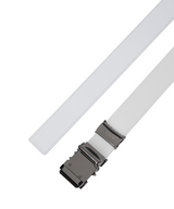 Men's Auto Embo Belt - White