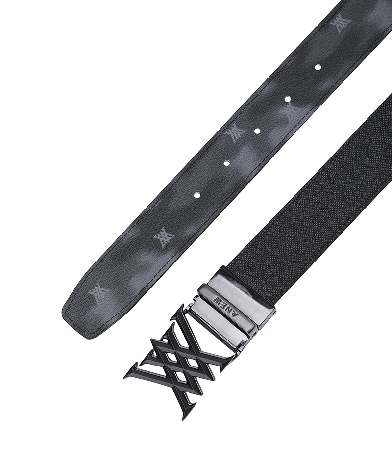 Men's Mosaic Reversible Belt - Black