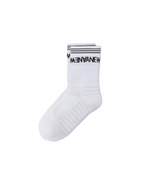 Men's Essential Middle Socks - White