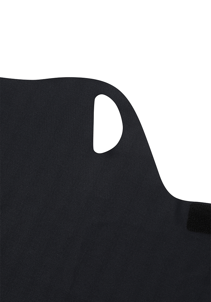 Unisex UV Cut Seamless Mask - Black