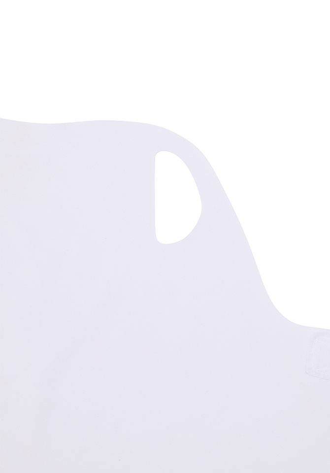 Unisex UV Cut Seamless Mask - White
