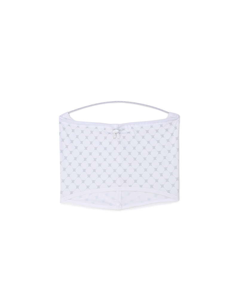 Unisex Cap Stop UV Cut Mask - White