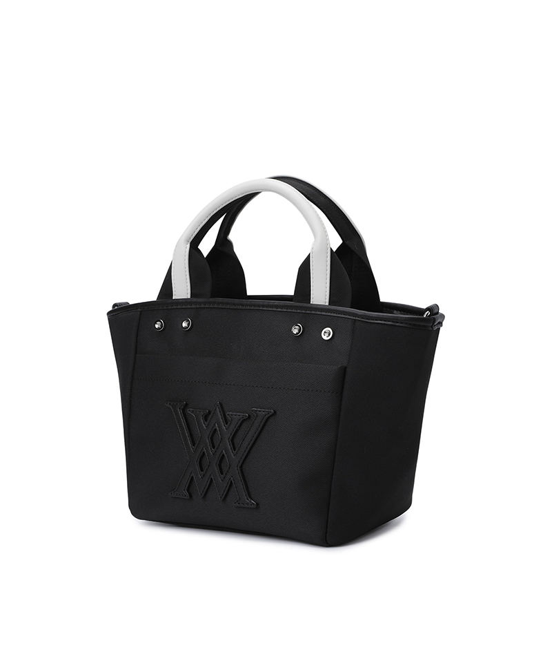 Unisex Color Pop Daily Tote Bag - Black