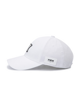 Uni Seersucker  Cap - White